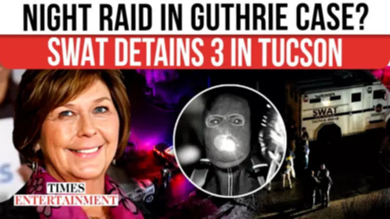 Three Detained in SWAT Raid Near Missing Nancy Guthrie's Home in Tucson