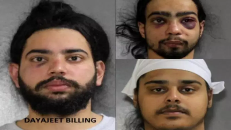 Three Indian-Origin Men Arrested in Surrey Extortion Shooting After Failed Rideshare Escape