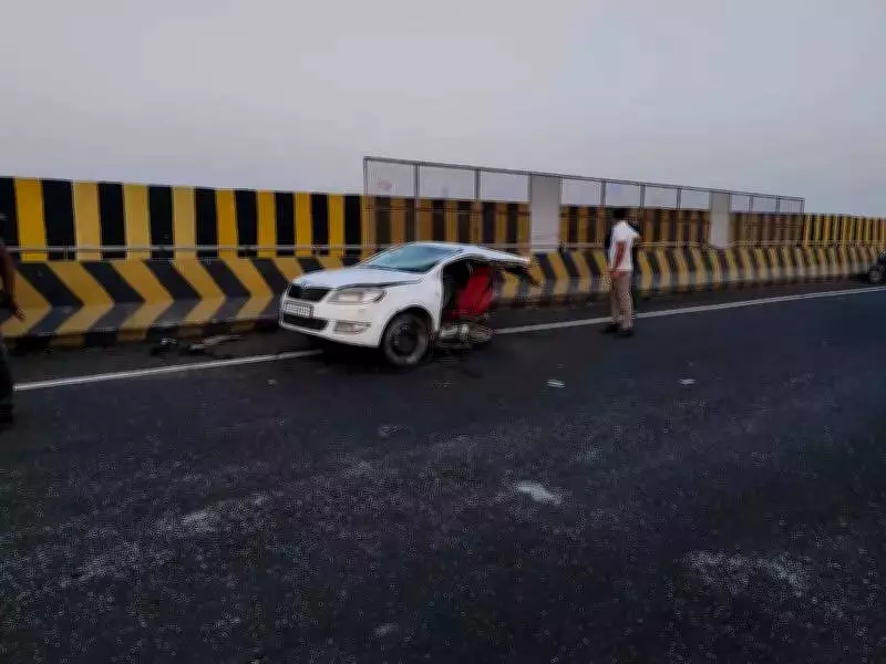 Three Killed, One Critical in Rajkot Overbridge Crash After Bhavnath Fair