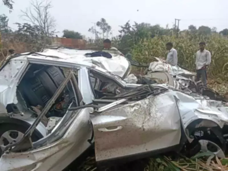 Three Pune Youths Die in Horrific Highway Crash Near Dahod, Gujarat