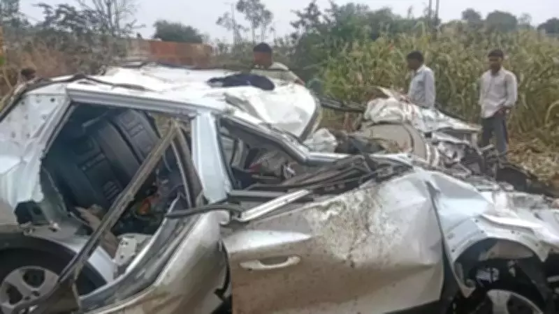 Three Pune Youths Die in Horrific SUV Crash on Gujarat Highway