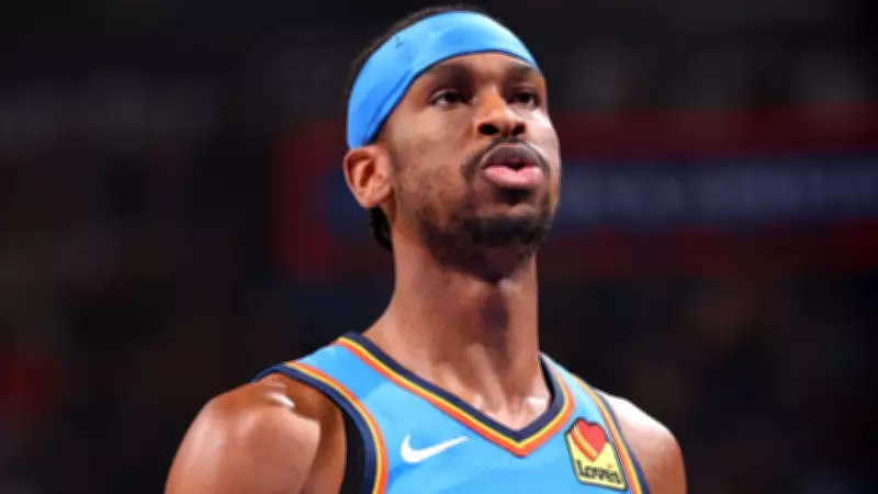 Thunder's MVP Candidate Shai Gilgeous-Alexander Sidelined Indefinitely with Abdominal Injury