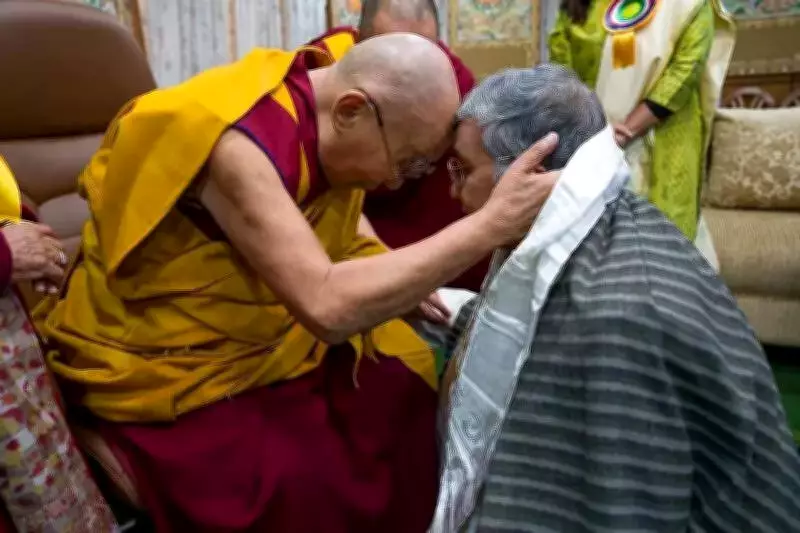 Tibetan Exiles Mark 86th Dalai Lama Enthronement Anniversary in Dharamshala