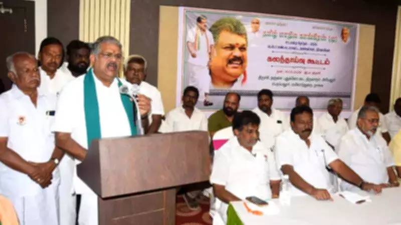 TMC Leader Vasan Reaffirms NDA Commitment, Criticizes DMK's Constitutional Stance