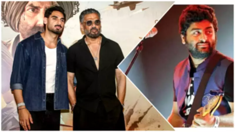 Top Entertainment Buzz: Suniel Shetty Defends Son, Arijit's New Song, Prakash Raj Reacts