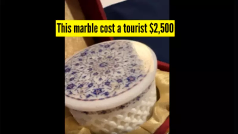 Tourist Overcharged $2,500 for Marble Souvenir in Agra, Reddit Confirms Scam
