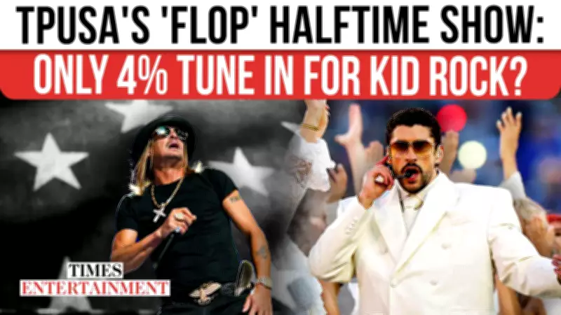 TPUSA's Alternate Super Bowl Halftime Show Flops, Critics Cite 4% Audience Share