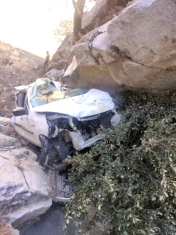 Tragic Accident in Kinnaur: Woman, Son Among Four Killed as Car Plunges into Gorge