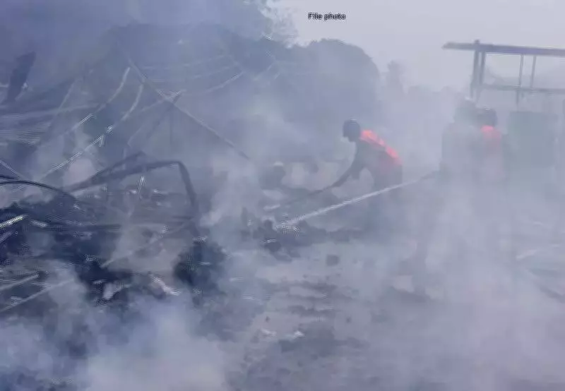 Tragic Fire at Rajampet Lodge Claims One Life, 38 Tourists Rescued in Timely Operation