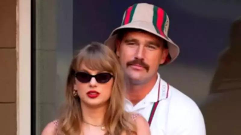 Travis Kelce Embraces Super Bowl Week Vibe with Swift-Inspired Party Moment