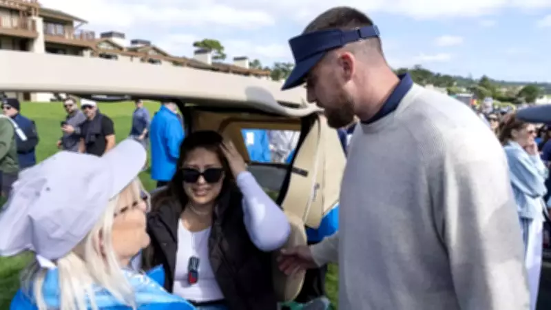 Travis Kelce's Golf Incident at Pebble Beach Sparks Concern After Hitting Spectator