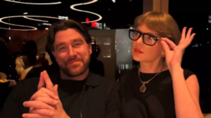 Travis Kelce's Valentine's Day Tribute to Taylor Swift References Her Song 'Wood'