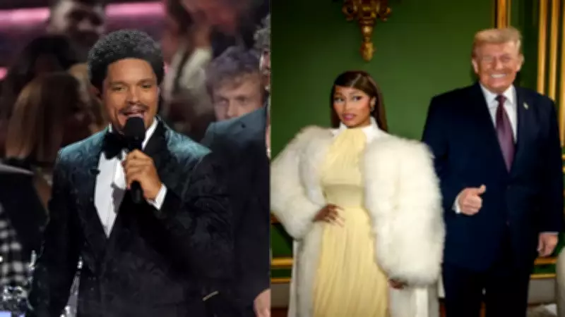 Trevor Noah's Grammy Jabs: Nicki Minaj Absent, Mocked for Trump Ties
