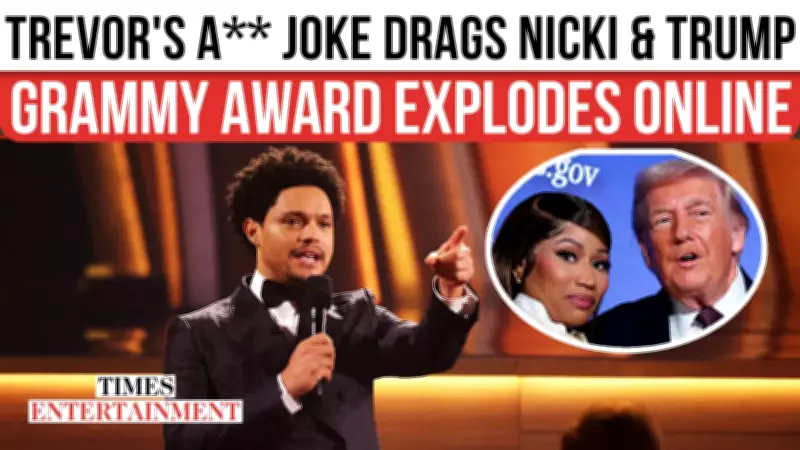 Trevor Noah's Grammy Joke About Nicki Minaj Sparks Viral Controversy