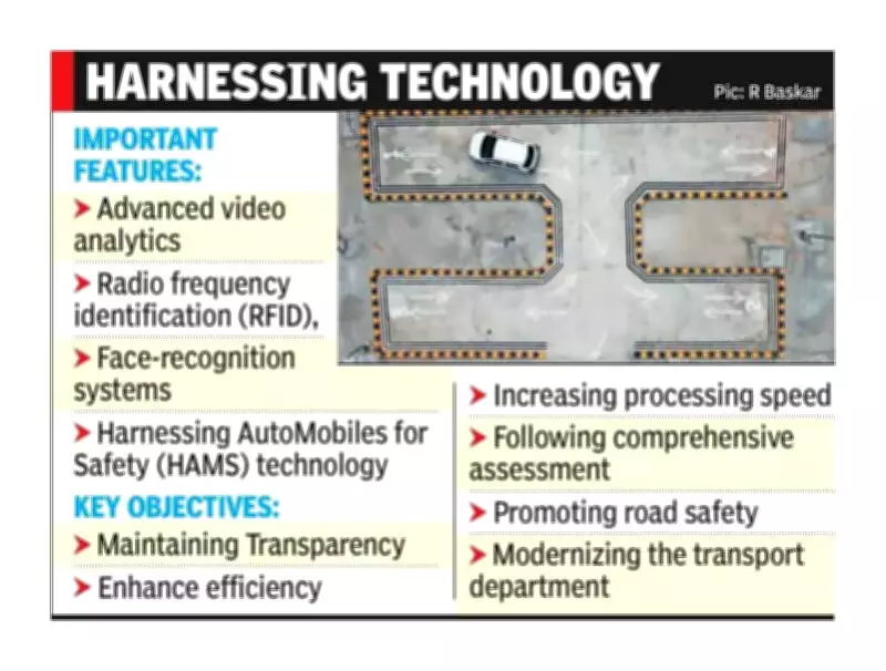 Trichy's First Automated Driving Test Track Inaugurated by CM Stalin