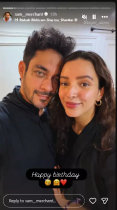 Triptii Dimri Celebrates 32nd Birthday with Intimate Bash; Sam Merchant's Wish Goes Viral