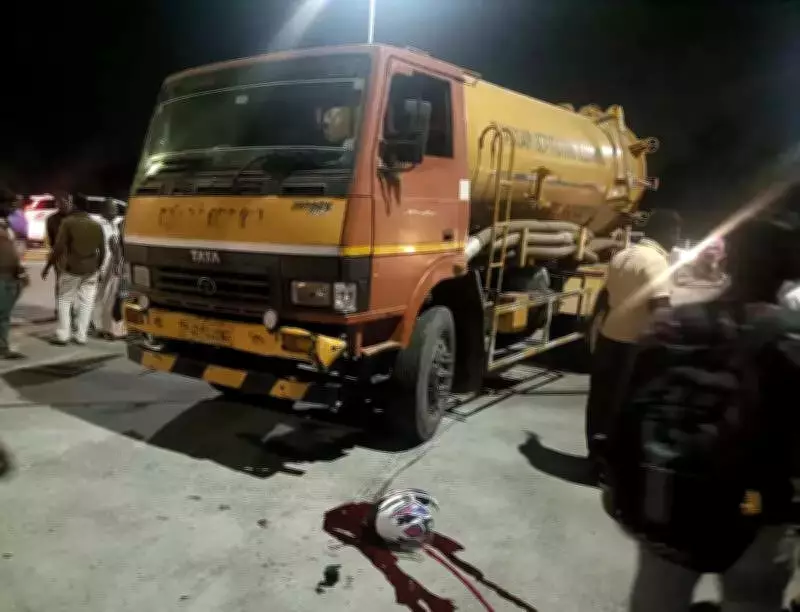 Truck Crash Kills 26-Year-Old Man on Thiruvanaikoil ROB in Trichy