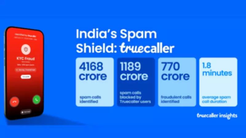 Truecaller India Reports Over 4,100 Crore Spam Calls in 2025