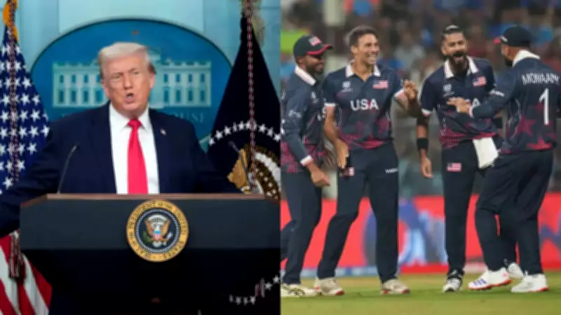 Trump Backs Team USA in T20 World Cup, Highlights Cricket's US Growth
