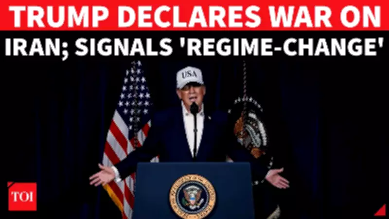 Trump Confirms US Combat Operations in Iran, Urges Surrender in Video Message