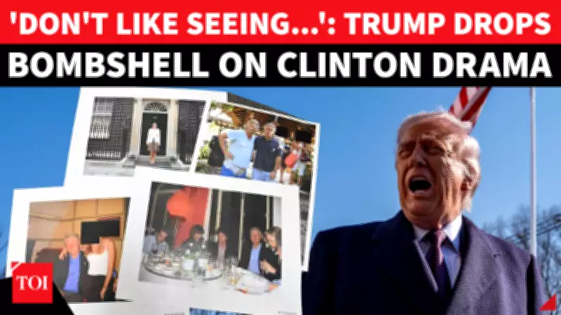 Trump Defends Bill Clinton in Epstein Probe, Expresses Discomfort Over Deposition