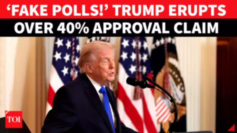 Trump Dismisses Approval Polls as 'Fake', Claims Real Numbers Show Dominance