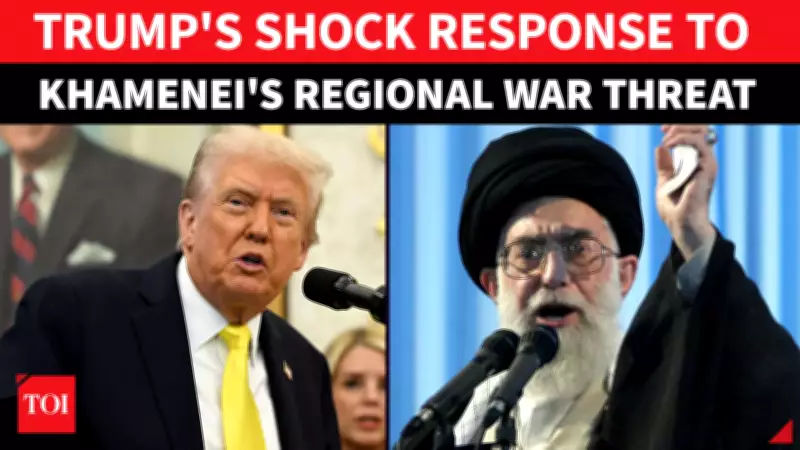 Trump Dismisses Khamenei's Regional War Warning, Hopes for Iran Deal Amid Tensions
