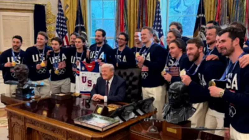 Trump Honors Olympic Hockey Champions in Historic State of the Union Moment