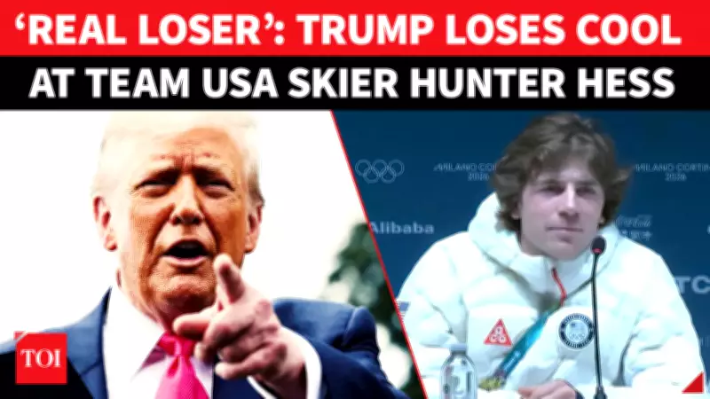 Trump Labels US Skier 'Real Loser' Over 'Unpatriotic' Olympic Remarks