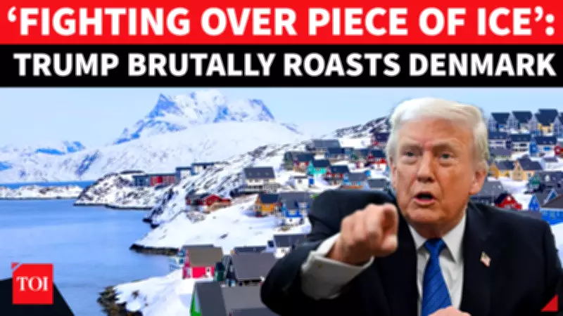 Trump Mocks Denmark Over Greenland at Prayer Breakfast, Stirs US-Europe Tensions