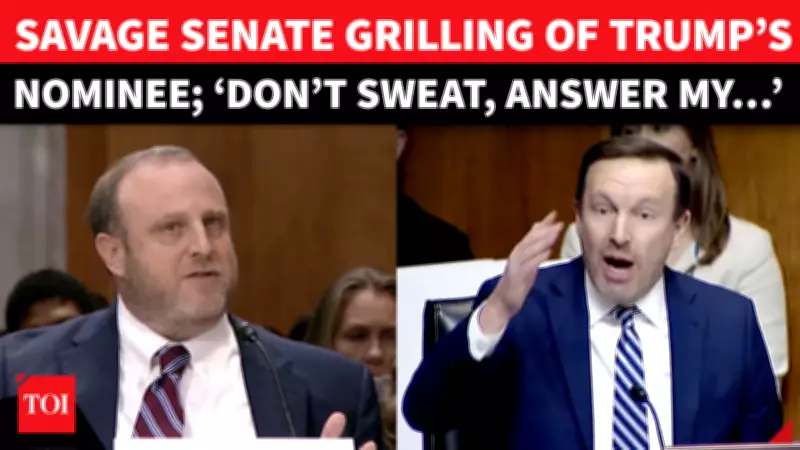 Trump Nominee Jeremy Carl Stumbles Under Senate Scrutiny as Murphy Grills Him