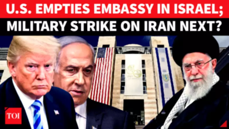 Trump Orders Embassy Evacuation From Israel Amid Iran War Fears
