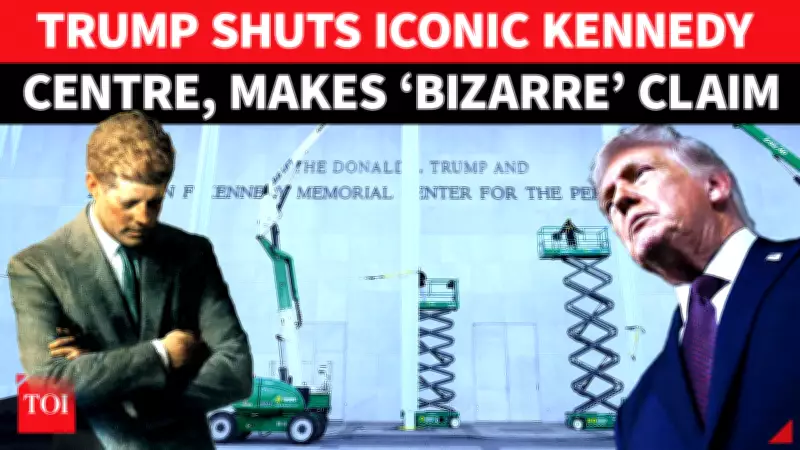 Trump Orders Kennedy Centre Closure After Renaming Sparks Artist Boycotts