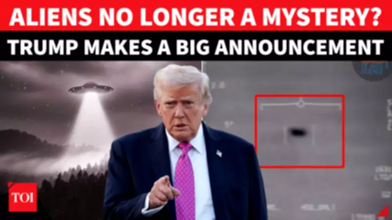 Trump Orders UFO Files Release, Accuses Obama of Leaking Classified Info