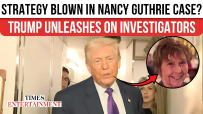 Trump Outraged as FBI's Pacemaker Tracking in Guthrie Probe Becomes Public