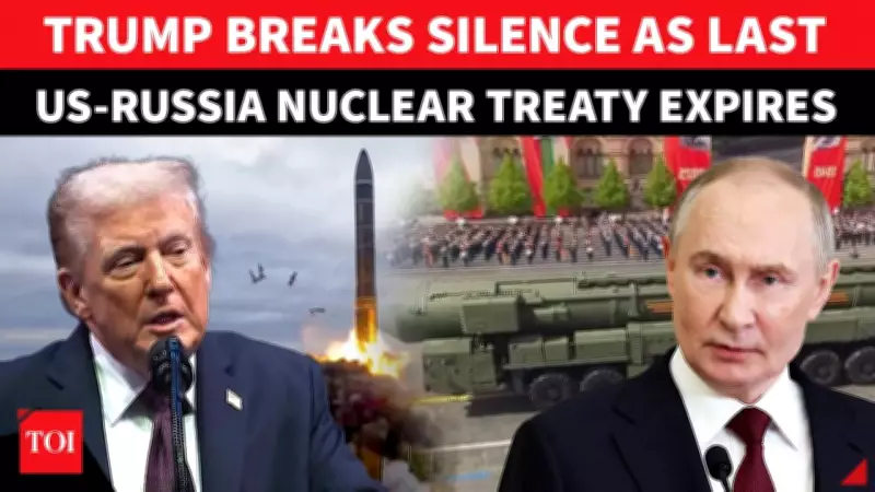 Trump Questions 'Badly Negotiated' US-Russia Nuclear Treaty as New START Expires