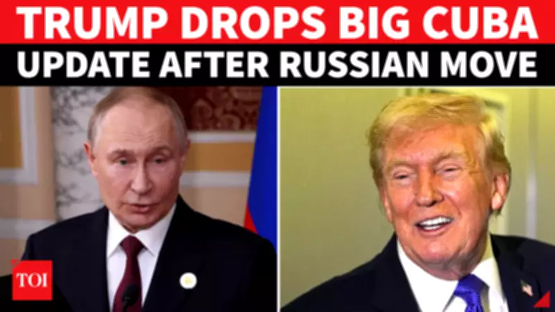 Trump Signals Regime Change as Cuba Battles Fuel Crisis Under US Blockade