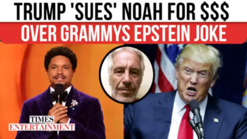Trump Slams Grammys as 'Unwatchable' Over Trevor Noah's Epstein Jokes, Threatens CBS With Lawsuit