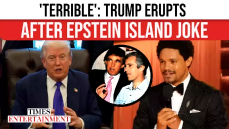Trump Slams Trevor Noah as 'Terrible Host' Over Epstein Island Grammy Joke