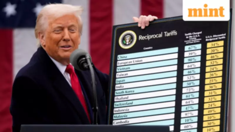 Trump Tariffs Cost Average US Household $1,000 in 2025, Tax Foundation Reports