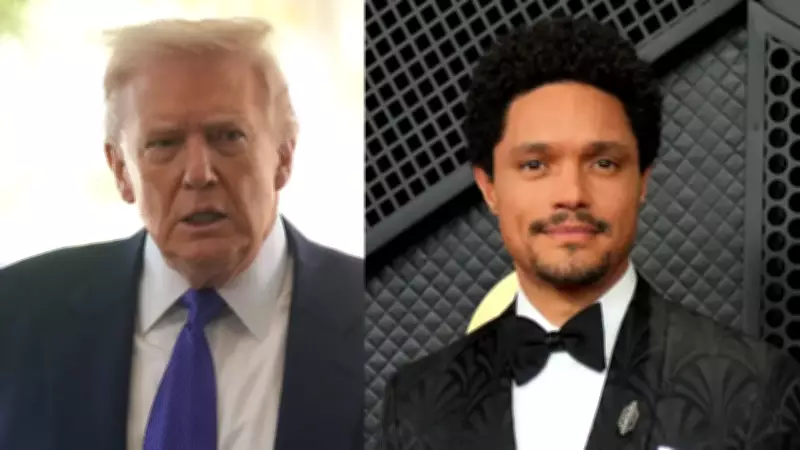 Trump Threatens Lawsuit Against Trevor Noah Over Grammy Awards Epstein Island Joke