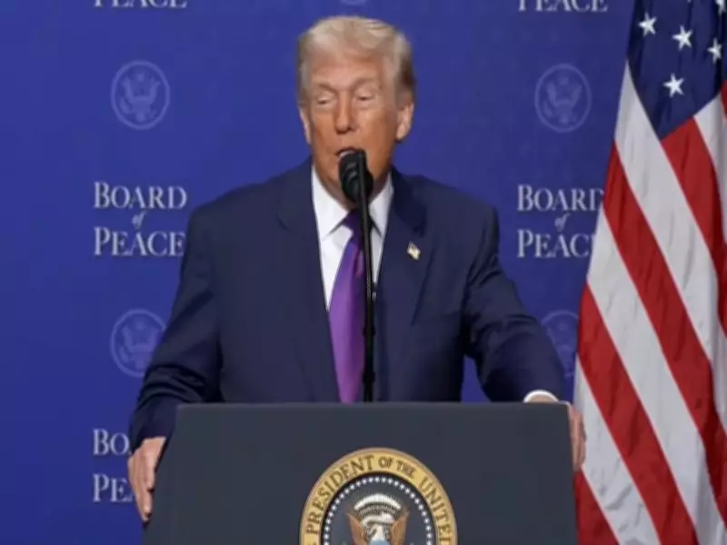 Trump Warns Iran Must Make a Deal or Face Consequences at Peace Event