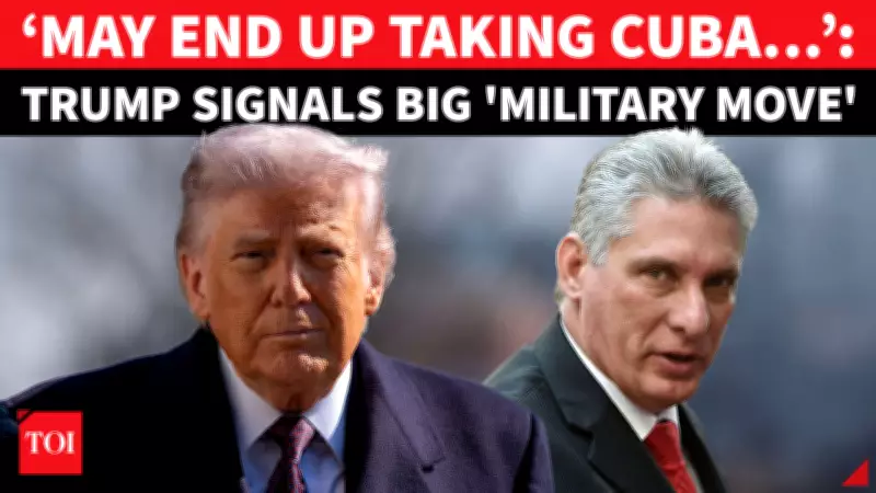 Trump's 'Friendly Takeover' Warning Puts Cuba on High Alert Amid US Talks