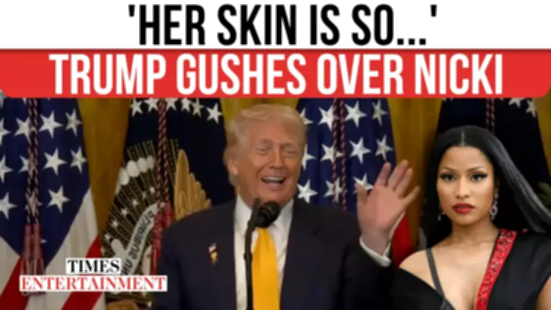 Trump's Nicki Minaj Praise at White House Sparks Viral Memes and Backlash