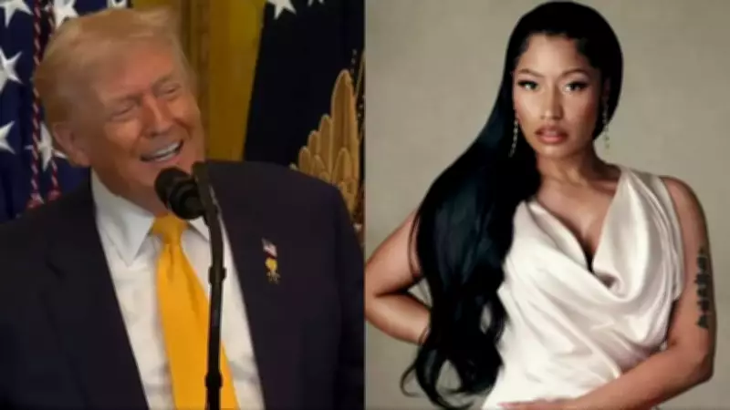 Trump's Personal Praise for Nicki Minaj's Beauty and Nails Goes Viral at Black History Month Event