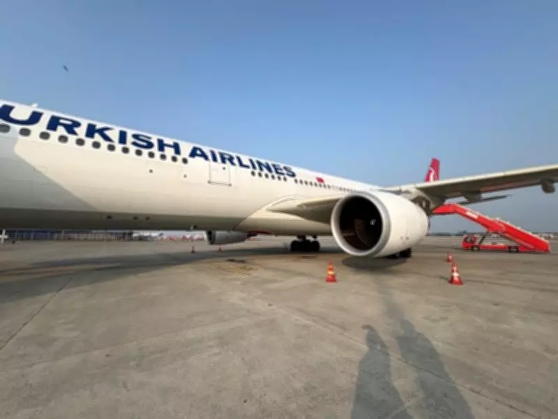 Turkish Airlines Flight Makes Emergency Landing in Kolkata After Mid-Air Engine Fire