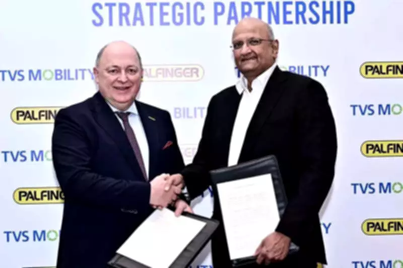 TVS Mobility Partners with Austria's Palfinger AG for India Expansion