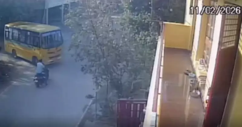 Two Children Killed in Tragic School Bus-Scooter Collision in Bengaluru