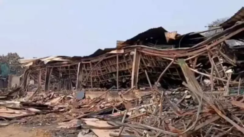 Two Daily Wagers Die in Faridabad Factory Fire, Owner Absconding