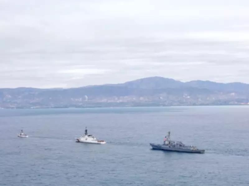 Two Injured in Collision Between US Warship and Supply Vessel in Caribbean